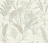 GR5951 - Fernwater Cranes Wallpaper