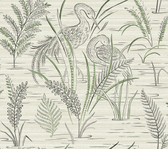 GR5952 - Fernwater Cranes Wallpaper