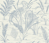 GR5954 - Fernwater Cranes Wallpaper
