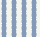 2603-20934 - Scalloped Stripe Wallpaper