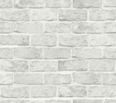 PSW1305RL - Light Grey Stretcher Brick Peel & Stick Wallpaper