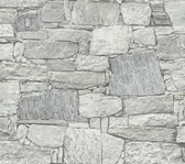PSW1308RL - Grey Chateau Stone Peel & Stick Wallpaper