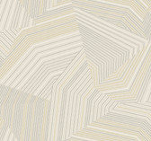 OI0612 - Taupe Dotted Maze Wallpaper