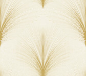 OI0683 - Ivory Papyrus Plume Wallpaper