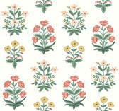 RP7349 - Mughal Rose Wallpaper