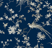 KT2171 - Bird And Blossom Chinoserie Wallpaper
