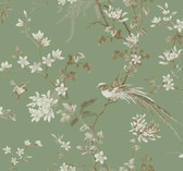 KT2175 - Bird And Blossom Chinoserie Wallpaper