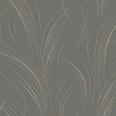 EV3936 - Charcoal Graceful Wisp Wallpaper