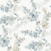 EV3974 - Blue Blossom Fling Wallpaper