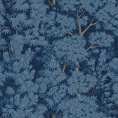 Moody and mysterious, this peel and stick wallpaper from RoomMates brings the beauty of a thick forest to your space with ease. Lush blue foliage with brown branches span the entire print. Installation is as simple as Peel, Stick…Done!™ Ardian Navy Peel and Stick Wallpaper comes on one roll that measures 20.5 inches wide by 18 feet long.