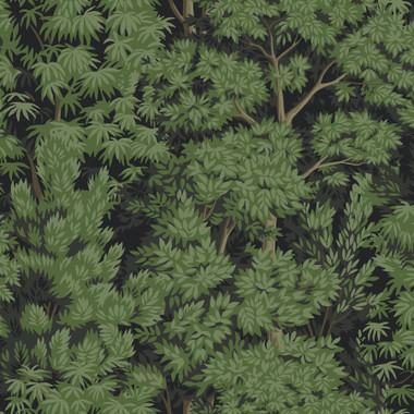 Moody and mysterious, this peel and stick wallpaper from RoomMates brings the beauty of a thick forest to your space with ease. Lush green foliage with brown branches span the entire print. Installation is as simple as Peel, Stick…Done!™ Ardian Green Peel and Stick Wallpaper comes on one roll that measures 20.5 inches wide by 18 feet long.