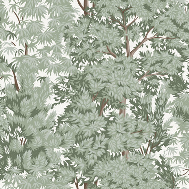 Bring a little slice of the outdoors in with this peel and stick wallpaper print featuring lush green trees. Easy to install and remove without damage, this wallpaper is perfect for renters and homeowners alike, giving your space a fresh upgrade in minutes. Green Ardian Peel and Stick Wallpaper comes on one roll that measures 20.5 inches wide by 18 feet long.