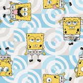 Channel your inner nautical nonsense with this officially-licensed SpongeBob SquarePants peel and stick wallpaper! Featuring SpongeBob showing off a multitude of funny faces atop a pink and blue geometric backdrop, this iconic print turns any SpongeBob fanatic’s space into a Bikini Bottom inspired paradise in just Peel, Stick…Done!™ SpongeBob SquarePants Funny Faces Peel and Stick Wallpaper comes on one roll that measures 20.5 inches wide by 18 feet long.