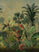 Traditional at its core, this tropical jungle peel and stick mural by Mr. Kate ups the drama of any space in just Peel, Stick…Done!™ Featuring lush fronds of greenery, vibrant florals, and a stunning array of wildlife, this tapestry-inspired mural brings classic artistic beauty to any space with ease. Hilo Tropical Island Tapestry Peel and Stick Mural contains 4 pieces on 4 sheets that measure 108 x 20.5 inches.