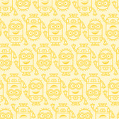Embark on a journey of laughter and antics with our Minions Line Art peel and stick wallpaper. Featuring yellow line work illustrations of Minions atop a light yellow backdrop, this character print brings a sense of joy and playfulness to any room, making it a perfect choice for kids' bedrooms, playrooms, and beyond. Installation is as simple as Peel, Stick…Done!™ Minions Line Art Yellow Peel and Stick Wallpaper comes on one roll that measures 20.5 inches wide by 18 feet long.