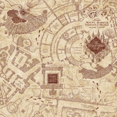 Calling all Harry Potter™ fans! Display the Marauder's Map on your walls! This officially-licensed Harry Potter™ peel and stick wallpaper print features the iconic Marauder's Map from the Harry Potter™ universe in a sepia brown palette. Installation requires no wizardry - just Peel, Stick...Done!® Harry Potter Marauder's Map Peel and Stick Wallpaper comes on one roll that measures 18 inches wide by 18.86 feet long.