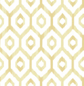 2744-24141 - Lucia Yellow Diamond Wallpaper