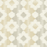 2902-25522 - Babylon Mustard Abstract Floral Wallpaper