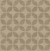 2902-25514 - Polaris Brass Geometric Wallpaper