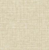 2821-24277 - Mendocino Light Brown Linen Wallpaper