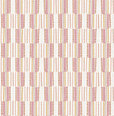 2903-25807 - Burgen Orange Geometric Linen Wallpaper