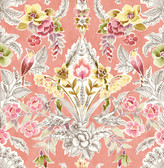 2903-25861 - Vera Pink Floral Damask Wallpaper