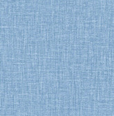 FD25873 - Jocelyn Blue Faux Fabric Wallpaper