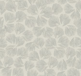 LM5355 - Elora Leaf Grey Wallpaper