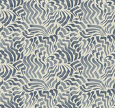 LM5323 - Zora Wave Denim Wallpaper