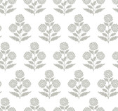 VP1435 - Souci Grey Marigolds Wallpaper