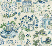 VP1402 - Parc Sapphire Garden Dreams Wallpaper