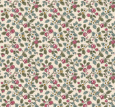 VP1411 - Framboise Merlot Berry Vines Wallpaper