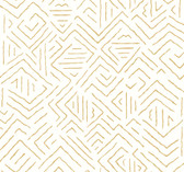 AB3084 - Sirih Ochre Wallpaper