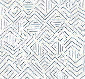 AB3083 - Sirih Navy Wallpaper