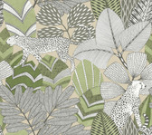AB3114 - Namiri Green Wallpaper