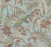 AB3102 - Heronwood Sky Blue Wallpaper