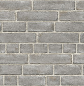 2922-24050 - Façade Grey Brick Wallpaper
