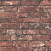 2922-21258 - Debs Red Exposed Brick Wallpaper