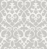 2625-21866 - Axiom Grey Ironwork Wallpaper