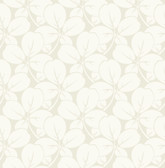 2970-26105 - Robert Off White Clover Wallpaper