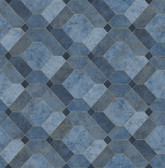 2540-24057 - Devonshire Blue Marble Wallpaper