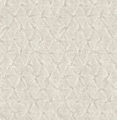 2970-26117 - Wright Platinum Textured Triangle Wallpaper