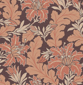 2970-26144 - Butterfield Burgundy Floral Wallpaper