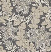 2970-26143 - Butterfield Grey Floral Wallpaper