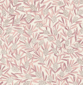2970-26104 - Zulma Pink Decorative Botanical Wallpaper