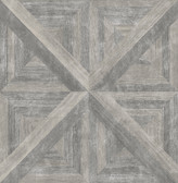 2540-24018 - Carriage House Taupe Wood Wallpaper