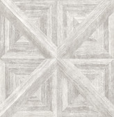2540-24017 - Carriage House Light Grey Wood Wallpaper