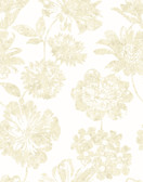 2901-25417 - Folia Beige Floral Wallpaper