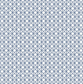 2969-26005 - Lisbeth Blue Geometric Lattice Wallpaper