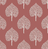 2702-22707 - Grove Coral Tree Wallpaper